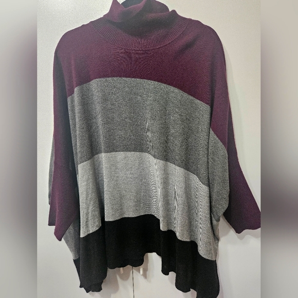 Womens L/XL Calvin Klein Turtleneck Dolan Sleeve Sweater. - Picture 1 of 9